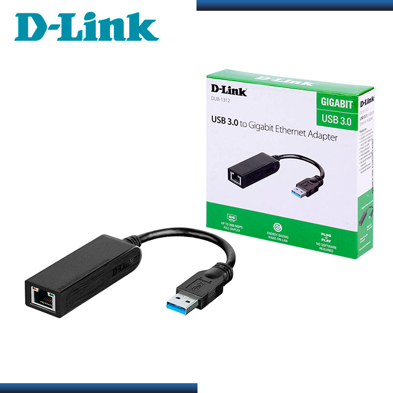 ADAPTADOR DE RED D-LINK DUB-1312 USB 3.0 A GIGABIT