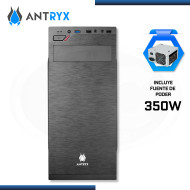 CASE ANTRYX ELEGANT 630 BLACK CON FUENTE 350W USB 3.0/USB 2.0 (PN:AC-E630-350CP)