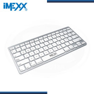 TECLADO IMEXX SILVER ESPAÑOL CONEXION BLUETOOTH (PN:IME-24850SP)