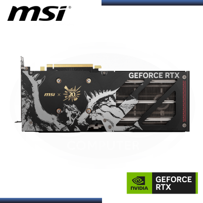 MSI GEFORCE RTX 4060Ti 8GB GDDR6 128BITS SLIM MONSTER HUNTER EDITION + GAMEPAD FORCE GC30 (PN:912-V515-209)