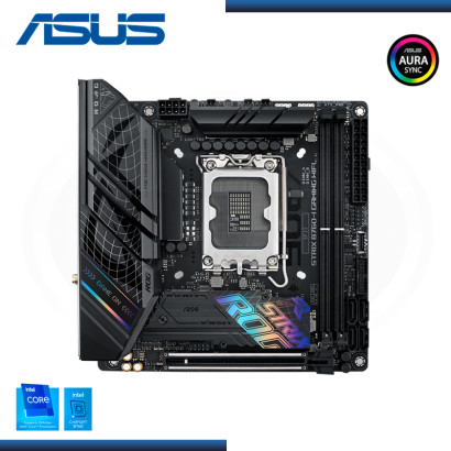 PLACA ASUS ROG STRIX B760-I GAMING WIFI DDR5 LGA 1700 MINI ITX (PN:90MB1D90-M0AAY0)