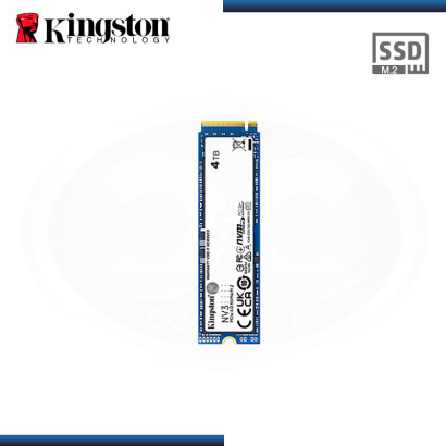 SSD 4TB KINGSTON NV3 M.2 2280 NVMe PCIe GEN4x4 (PN:SNV3S/4000G)