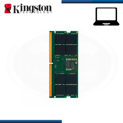 MEMORIA 16GB DDR5 KINGSTON KCP SODIMM BUS 5200MHz (PN:KCP552SS8-16)