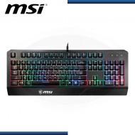 TECLADO MSI VIGOR GK20 RAINBOW MULTIMEDIA BLACK USB (PN:S1104US261CLA)