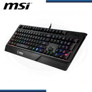 TECLADO MSI VIGOR GK20 RAINBOW MULTIMEDIA BLACK USB (PN:S1104US261CLA)