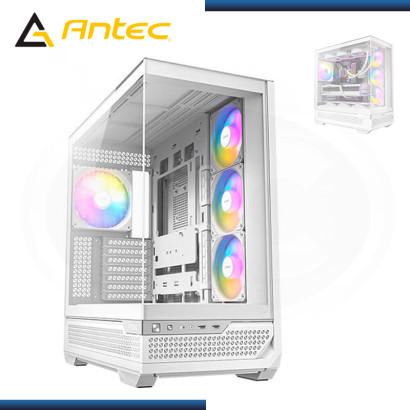 CASE ANTEC C7 ARGB CONSTELLATION WHITE SIN FUENTE VIDRIO TEMPLADO USB 3.0/USB TYPE-C (PN:0-761345-10136-3)