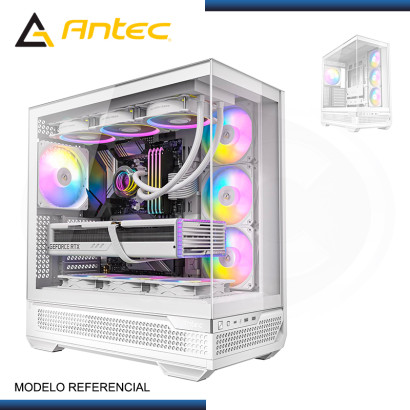 CASE ANTEC C7 ARGB CONSTELLATION WHITE SIN FUENTE VIDRIO TEMPLADO USB 3.0/USB TYPE-C (PN:0-761345-10136-3)