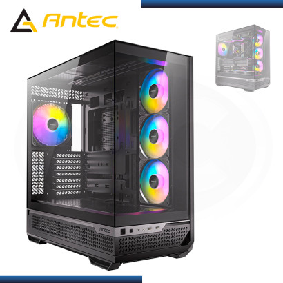 CASE ANTEC C7 ARGB CONSTELLATION BLACK SIN FUENTE VIDRIO TEMPLADO USB 3.0/USB TYPE-C (PN:0-761345-10135-6)