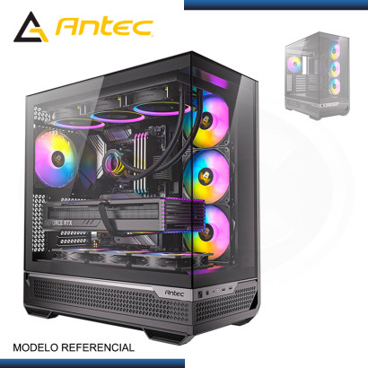 CASE ANTEC C7 ARGB CONSTELLATION BLACK SIN FUENTE VIDRIO TEMPLADO USB 3.0/USB TYPE-C (PN:0-761345-10135-6)