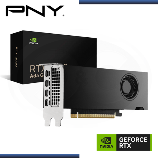 PNY NVIDIA QUADRO RTX 2000 16GB GDDR6 128BITS ADA GENERATION (PN:VCNRTX2000ADA-PB)