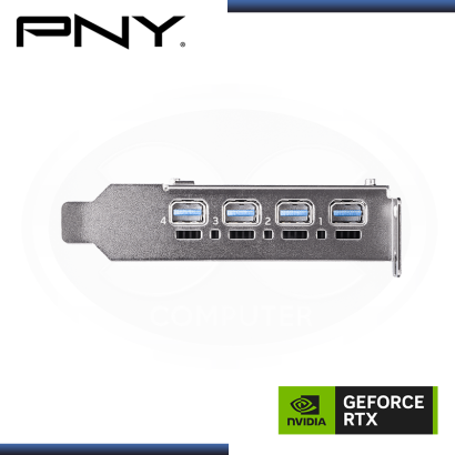 PNY NVIDIA QUADRO RTX A400 4GB GDDR6 64BITS (PN:VCNRTXA400ATX-PB)