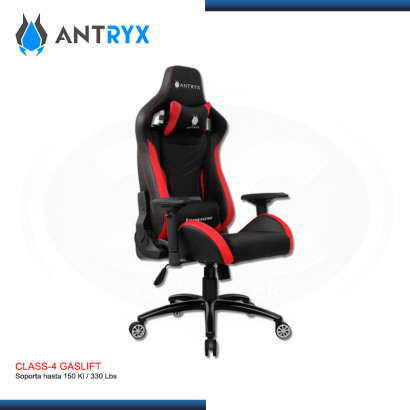 SILLA ANTRYX VIKING RED BLACK  XTREME RACING 4D (PN:AXR-6500-4R)