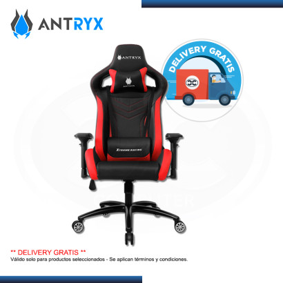 SILLA ANTRYX VIKING RED BLACK  XTREME RACING 4D (PN:AXR-6500-4R)