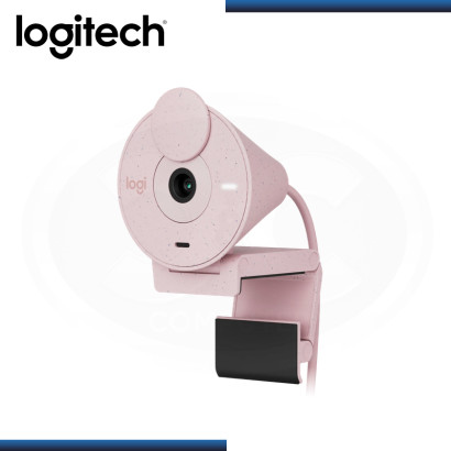 WEBCAM LOGITECH BRIO 300 ROSE FULL HD 1080P USB-C (PN:960-001446)