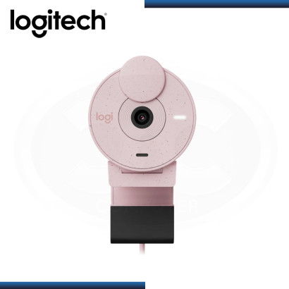 WEBCAM LOGITECH BRIO 300 ROSE FULL HD 1080P USB-C (PN:960-001446)