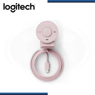 WEBCAM LOGITECH BRIO 300 ROSE FULL HD 1080P USB-C (PN:960-001446)