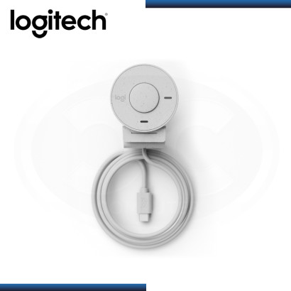 WEBCAM LOGITECH BRIO 300 WHITE FULL HD 1080P USB-C (PN:960-001440)