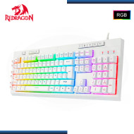 TECLADO REDRAGON SHIVA WHITE RGB SEMI-MECANICO SPANISH WIRED USB (PN:K512W-RGB-1)