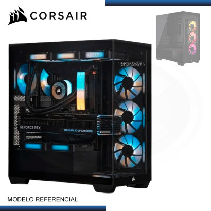 CASE CORSAIR 3500X ARGB BLACK  SIN FUENTE VIDRIO TEMPLADO USB 3.2 (PN:CC-9011278-WW)