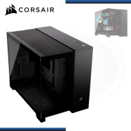 CASE CORSAIR 2500X BLACK SIN FUENTE VIDRIO TEMPLADO USB 3.2 (PN:CC-9011265-WW)