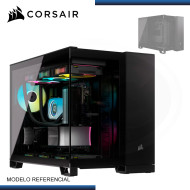 CASE CORSAIR 2500X BLACK SIN FUENTE VIDRIO TEMPLADO USB 3.2 (PN:CC-9011265-WW)