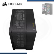 CASE CORSAIR 6500D AIRFLOW BLACK SIN FUENTE VIDRIO TEMPLADO USB 3.2 (PN:CC-9011259-WW)