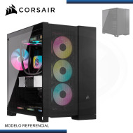 CASE CORSAIR 6500D AIRFLOW BLACK SIN FUENTE VIDRIO TEMPLADO USB 3.2 (PN:CC-9011259-WW)