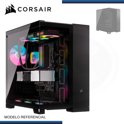 CASE CORSAIR 6500X BLACK SIN FUENTE VIDRIO TEMPLADO USB 3.2 (PN:CC-9011257-WW)