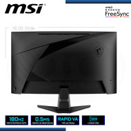 MONITOR LED 27" MSI MAG 27C6F CURVO 1920x1080 HDMI DP 0.5MS/180Hz/AMD FREESYNC