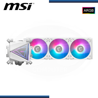 MSI MAG CORELIQUID IE360 WHITE ARGB REFRIGERACION LIQUIDA AMD/INTEL (PN:306-7ZW8A22-C24)