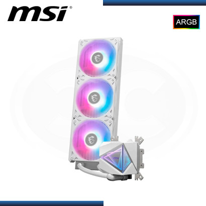 MSI MAG CORELIQUID IE360 WHITE ARGB REFRIGERACION LIQUIDA AMD/INTEL (PN:306-7ZW8A22-C24)