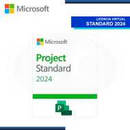 MICROSOFT PROJECT STANDARD 2024 LICENCIA VIRTUAL (ESD) 1 PC MULTILENGUAJE (PN:EP2-07057)