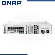 ALMACENAMIENTO NAS QNAP TS-832PXU ARM CORTEX-A57 8 BAHÍAS/MEMORIA 4GB RAM (EXPANDIBLE 16GB) 2 PUERTOS SFP+ 10GbE