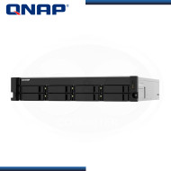 ALMACENAMIENTO NAS QNAP TS-832PXU ARM CORTEX-A57 8 BAHÍAS/MEMORIA 4GB RAM (EXPANDIBLE 16GB) 2 PUERTOS SFP+ 10GbE