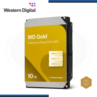 DISCO DURO 10TB WD GOLD ENTERPRISE CLASS NAS SATA 6GB/s FORMATO 3.5" (PN:WD102KRYZ)