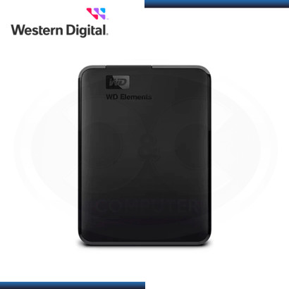 DISCO DURO 1TB EXTERNO WD ELEMENTS PORTABLE BLACK USB 3.0 (PN:WDBUZG0010BBK)