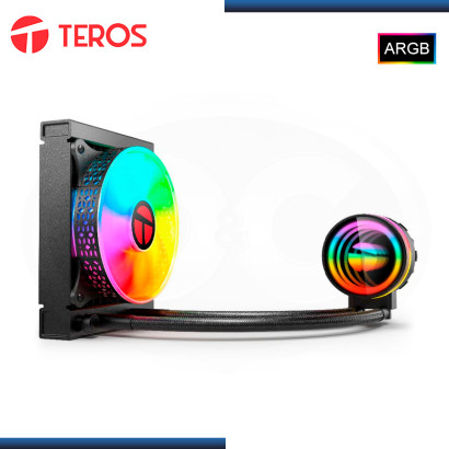 TEROS TE-8163N ARGB BLACK REFRIGERACION LIQUIDA AMD/INTEL (PN:TE-8163N)