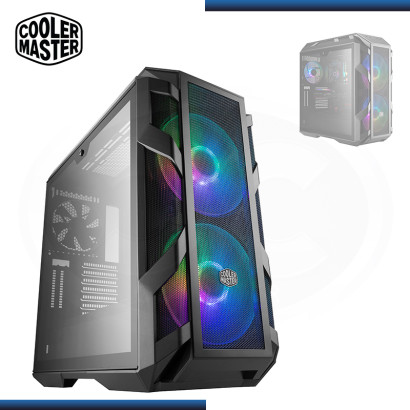 CASE COOLER MASTER MASTERCASE H500M ARGB SIN FUENTE VIDRIO TEMPLADO USB 3.1/USB 3.0 (PN:MCM-H500M-IHNN-S00)