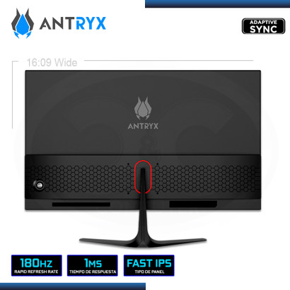 MONITOR LED 27" ANTRYX IPX2712FGTL XTREME VISION 1920x1080 HDMI DP 1MS/180Hz/ADAPTIVE SYNC (PN:AXV-IPX2712FGTL)