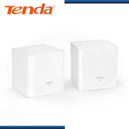 SISTEMA INALAMBRICO MESH TENDA MW3 WHITE AC1200 1200MBPS PACK 2 (PN:MW3-2PACK)