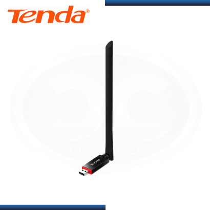 ADAPTADOR INALAMBRICO USB CON ANTENA TENDA U6 300MBPS