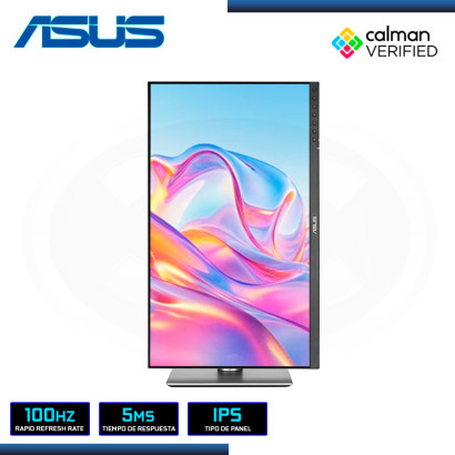 MONITOR LED 27" ASUS PROART DISPLAY PA278CFRV 2560x1440 HDMI DP 5MS/100Hz (PN:90LM06Q0-B01MB0)