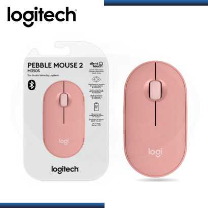 MOUSE LOGITECH PEBBLE 2 M350S SILENT ROSE BLUETOOTH (PN:910-007048)