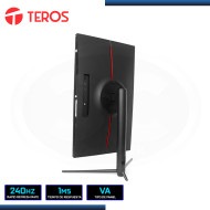 MONITOR LED 24.5" TEROS TE-2410G 1920X1080 HDMI DP 1MS/240Hz