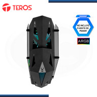 CASE TEROS TE-1314G ARGB BLACK SIN FUENTE VIDRIO TEMPLADO USB 3.0/USB 2.0