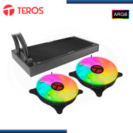 TEROS TE-8164N ARGB BLACK REFRIGERACION LIQUIDA AMD/INTEL