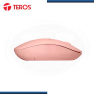 MOUSE TEROS TE-1218S PINK 1,000 DPI CONEXIÓN WIRELESS (PN:TE-1218)