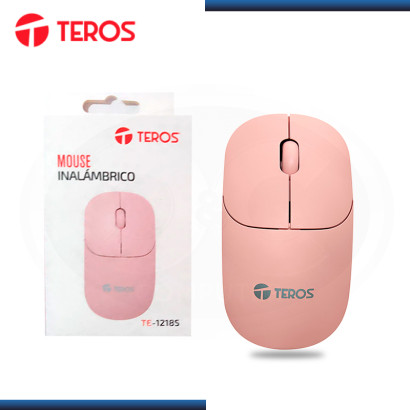 MOUSE TEROS TE-1218S PINK 1,000 DPI CONEXIÓN WIRELESS (PN:TE-1218)