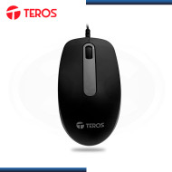 MOUSE TEROS TE-1220S BLACK 1,000 DPI CONEXIÓN USB