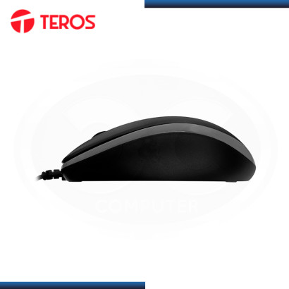 MOUSE TEROS TE-1220S BLACK 1,000 DPI CONEXIÓN USB